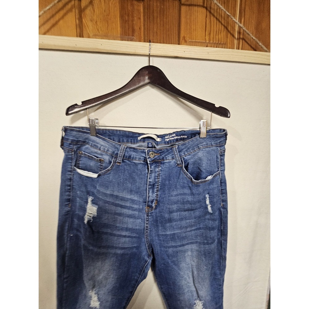 It Helena Women's High Rise skinny Ankle  Plus Size 20 Inseam 30 - Picture 6 of 8